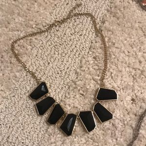Black and gold necklace